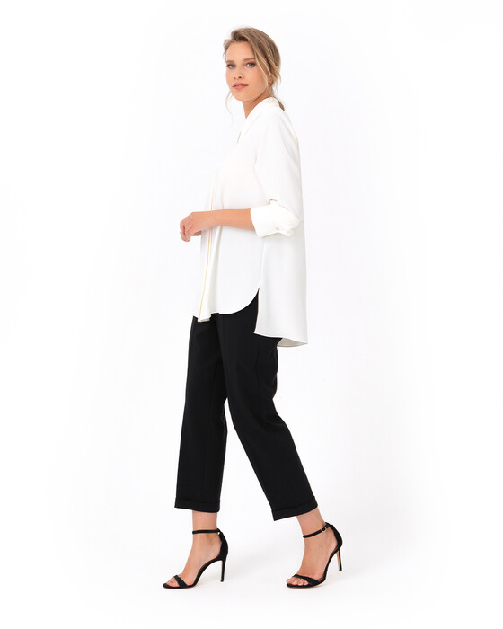 Rahat Kesim Düz Gömlek