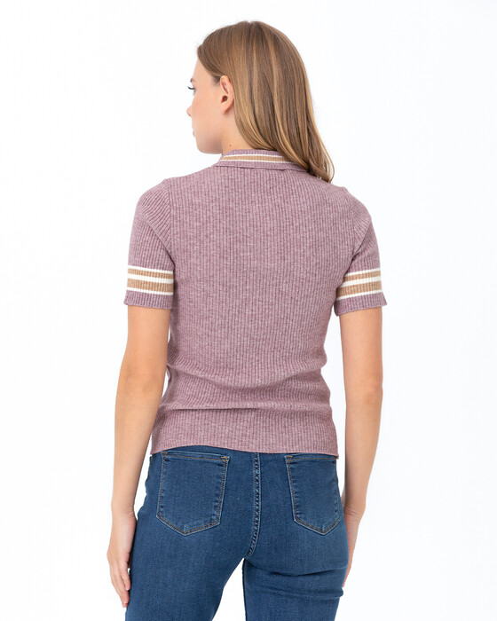 Kısa Kollu Yakalı Triko