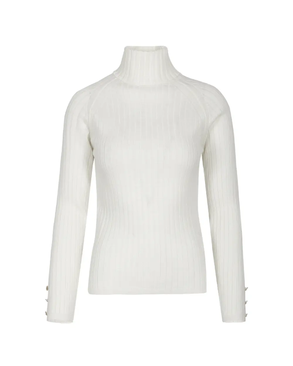 SEÇİL FULL-NECK CUT SWEATER - SecilStore