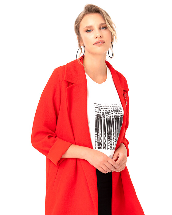 Aksesuar Detaylı Ceket