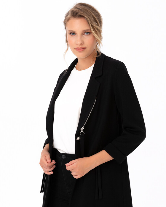 SEÇİL ZIPPER DETAILED JACKET