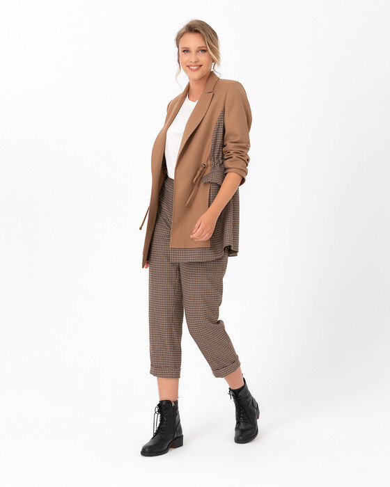 SEÇİL SWEATER PATTERNED PANTS