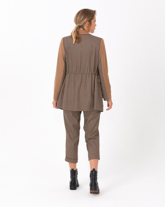 SEÇİL SWEATER PATTERNED PANTS