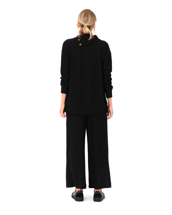 SEÇİL WIDE RIBBED TROUSERS
