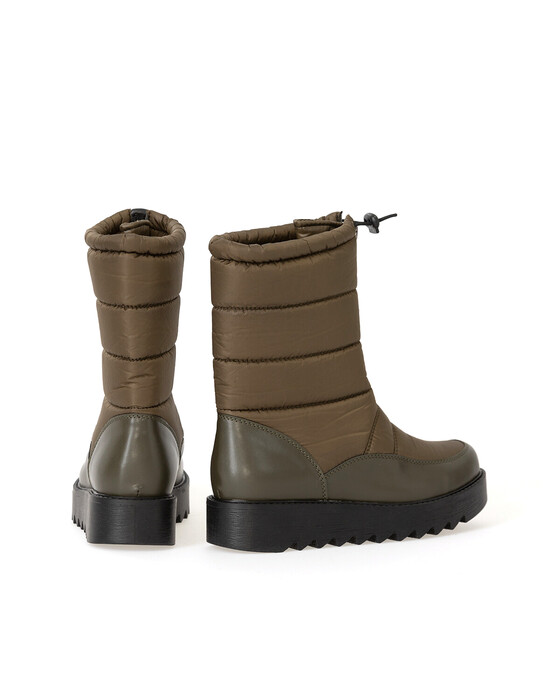 ZIPPER DETAILED SNOW BOOTS