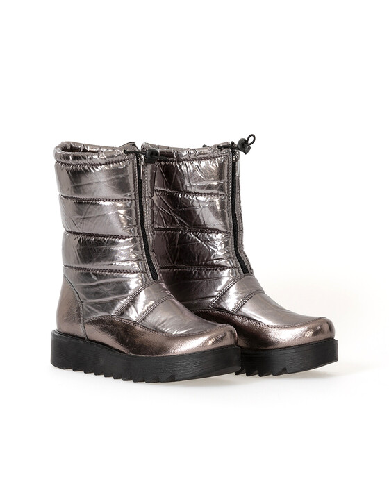 ZIPPER DETAILED SNOW BOOTS