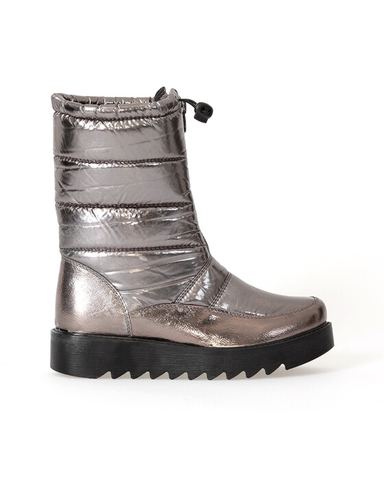 ZIPPER DETAILED SNOW BOOTS