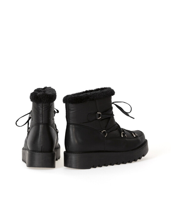 SEÇİL SNOW BOOTS WITH LACE DETAIL