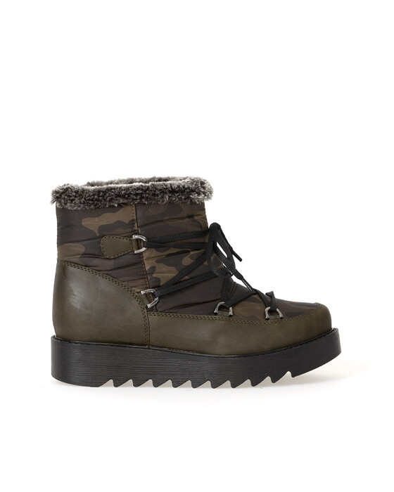 SEÇİL SNOW BOOTS WITH LACE DETAIL