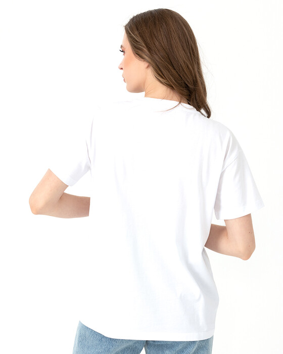 Araba Baskılı Kısa Kollu Tişört