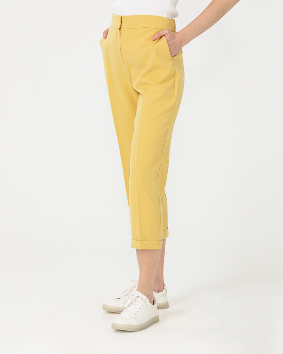 Elastik Bel Klasik Pantolon