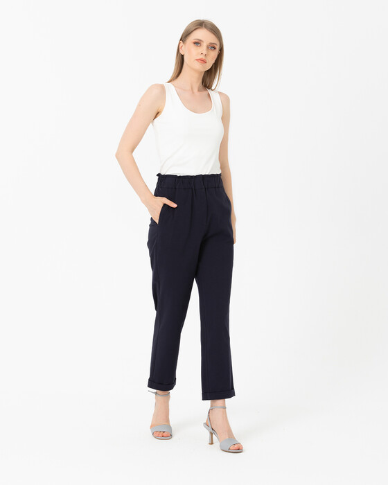 Beli Lastikli Rahat Kesim Pantolon