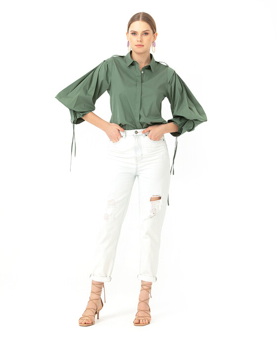 Yırtık Jean Pantolon