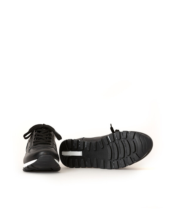 ZIPPER DETAILED SNEAKER SHOES