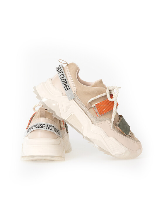 Yüksek Tabanlı Renkli Spor Ayakkabı