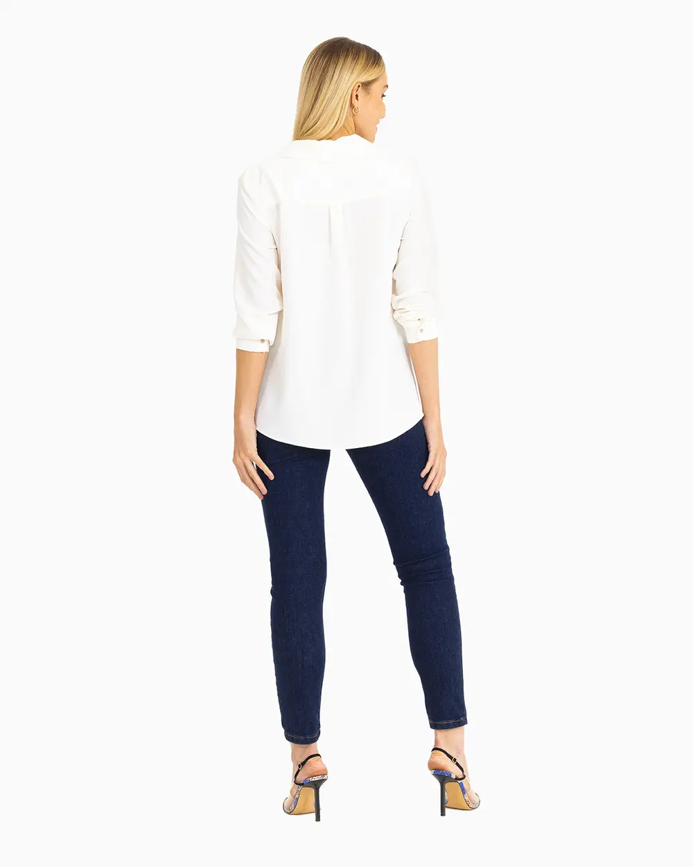 Cep Detaylı Ceket Yaka Gömlek