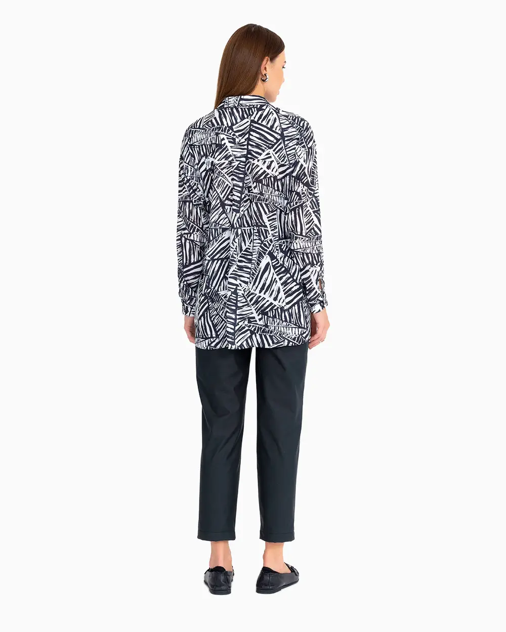 Desenli Rahat Kesim Gömlek