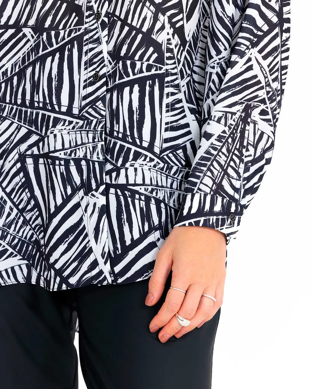 Desenli Rahat Kesim Gömlek