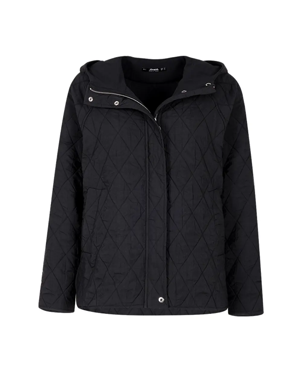 Hooded Collar Quilted Jacket
