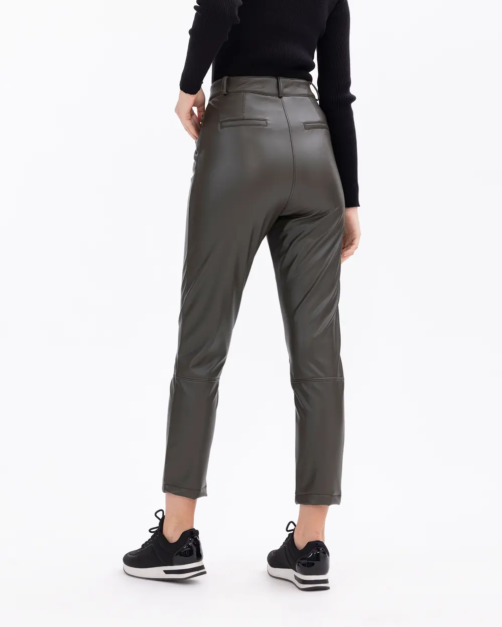 Suni Deri Bilek Boy Pantolon 