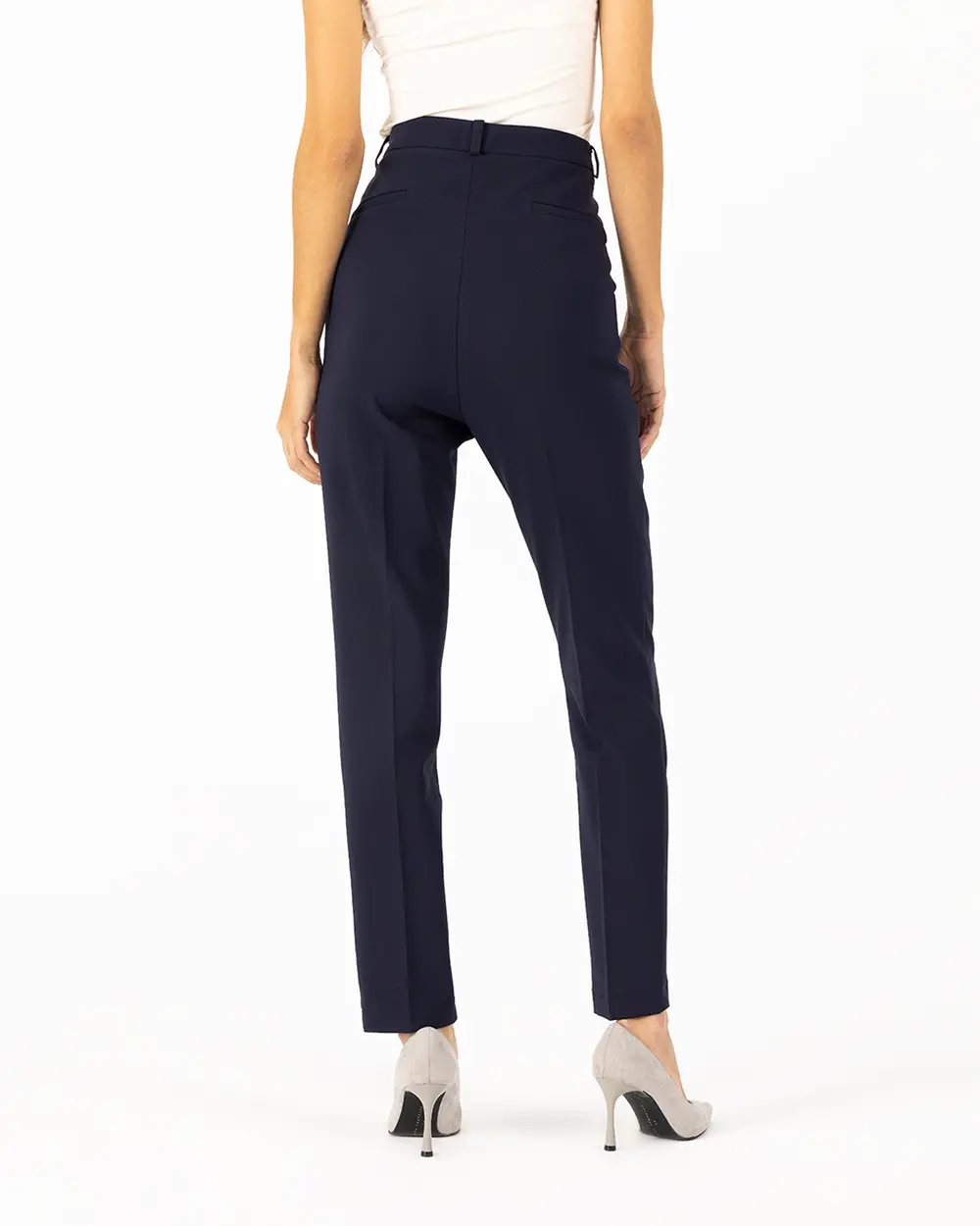 High Waist Cigarette Pants