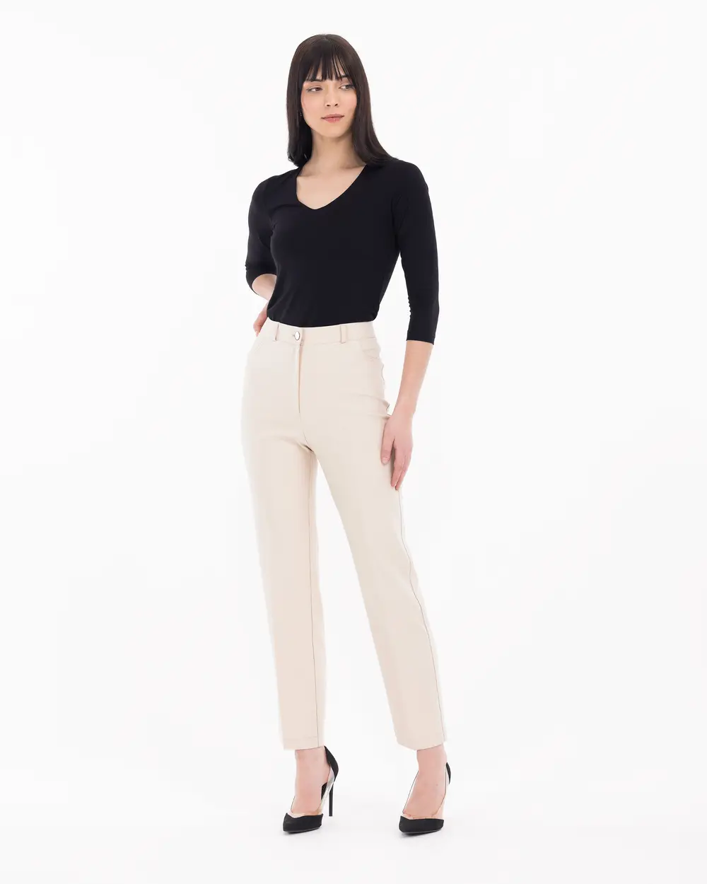 Straight Cut Classic Trousers