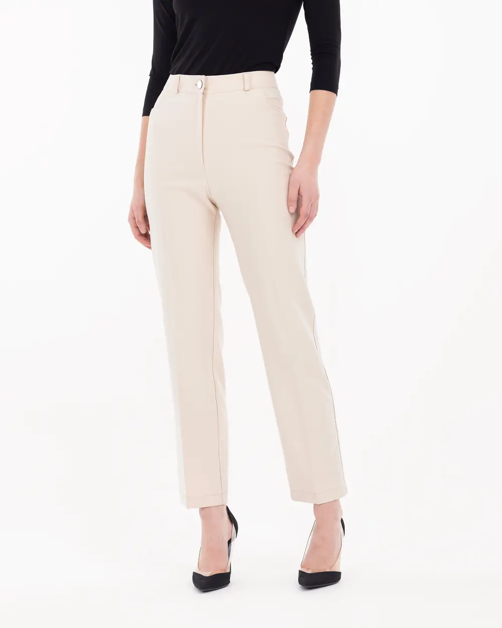 Straight Cut Classic Trousers