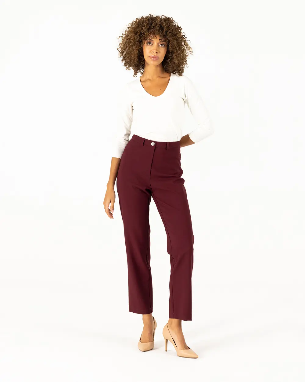 Straight Cut Classic Trousers