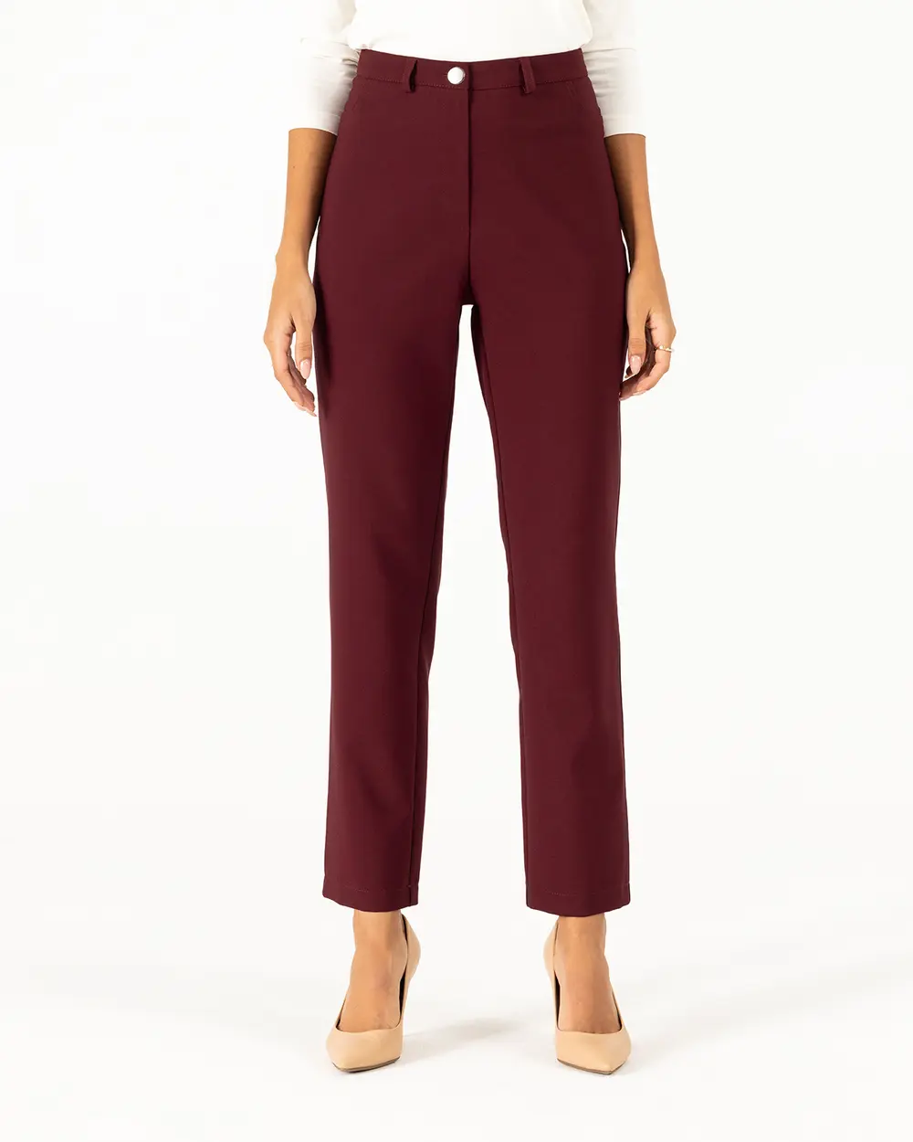 Straight Cut Classic Trousers