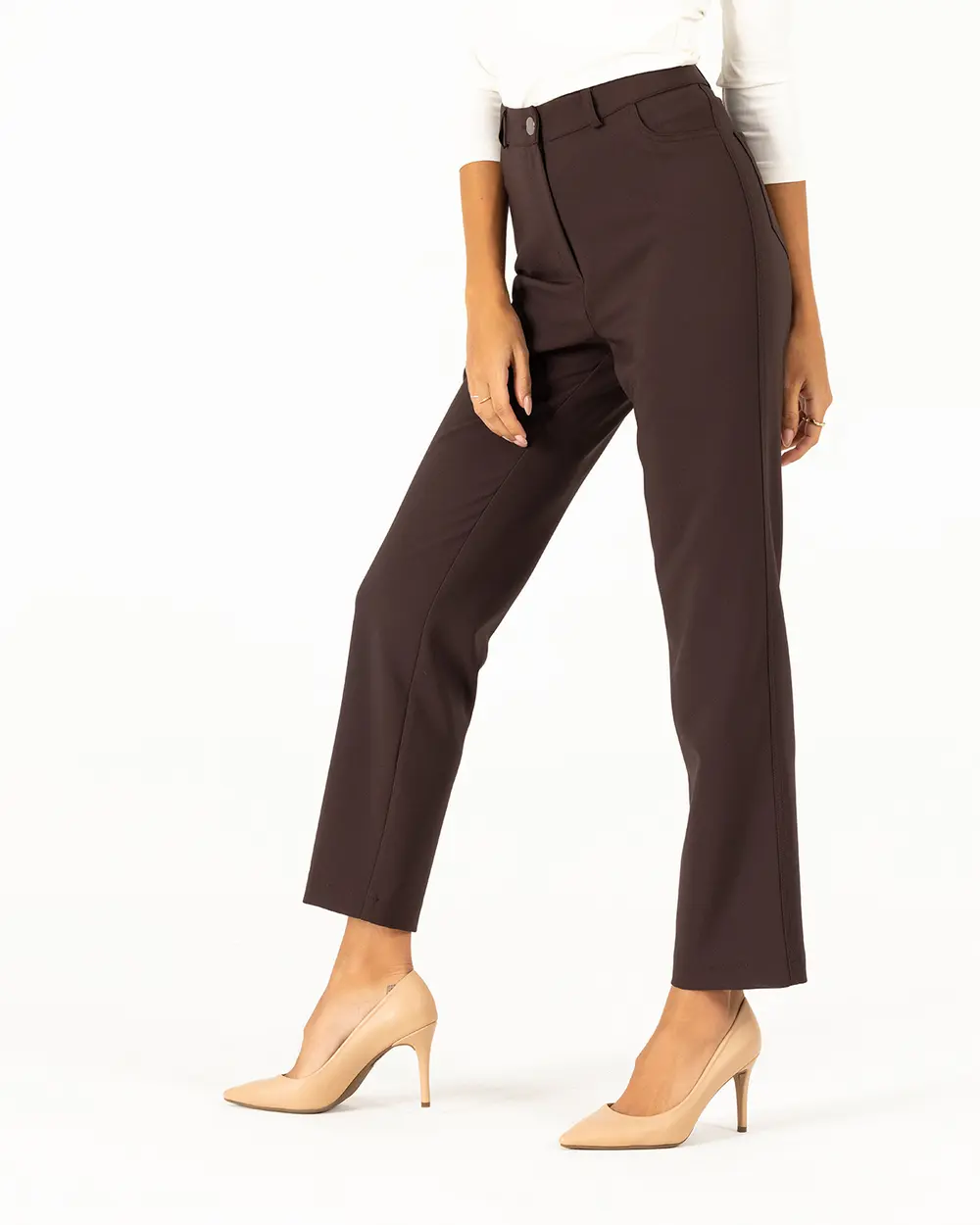 Straight Cut Classic Trousers