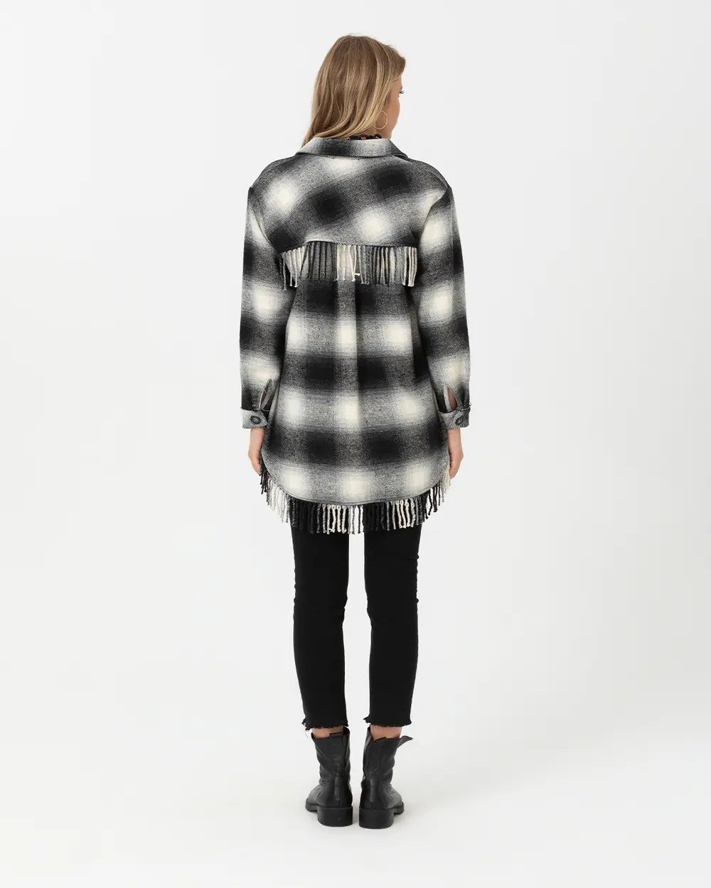 Torn Leg Canvas Trousers