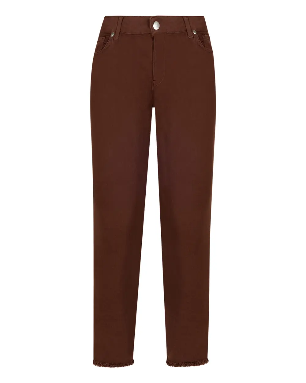 Paçası Yırtık Kanvas Pantolon