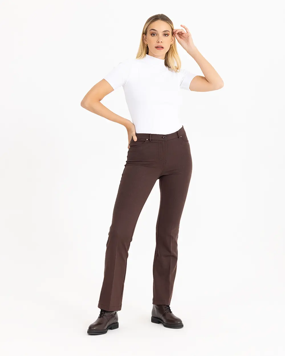  High Waist Trousers