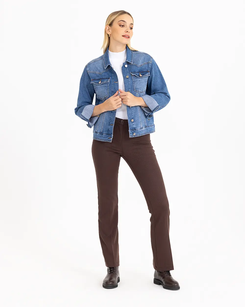 Waist-Length Jean Jacket