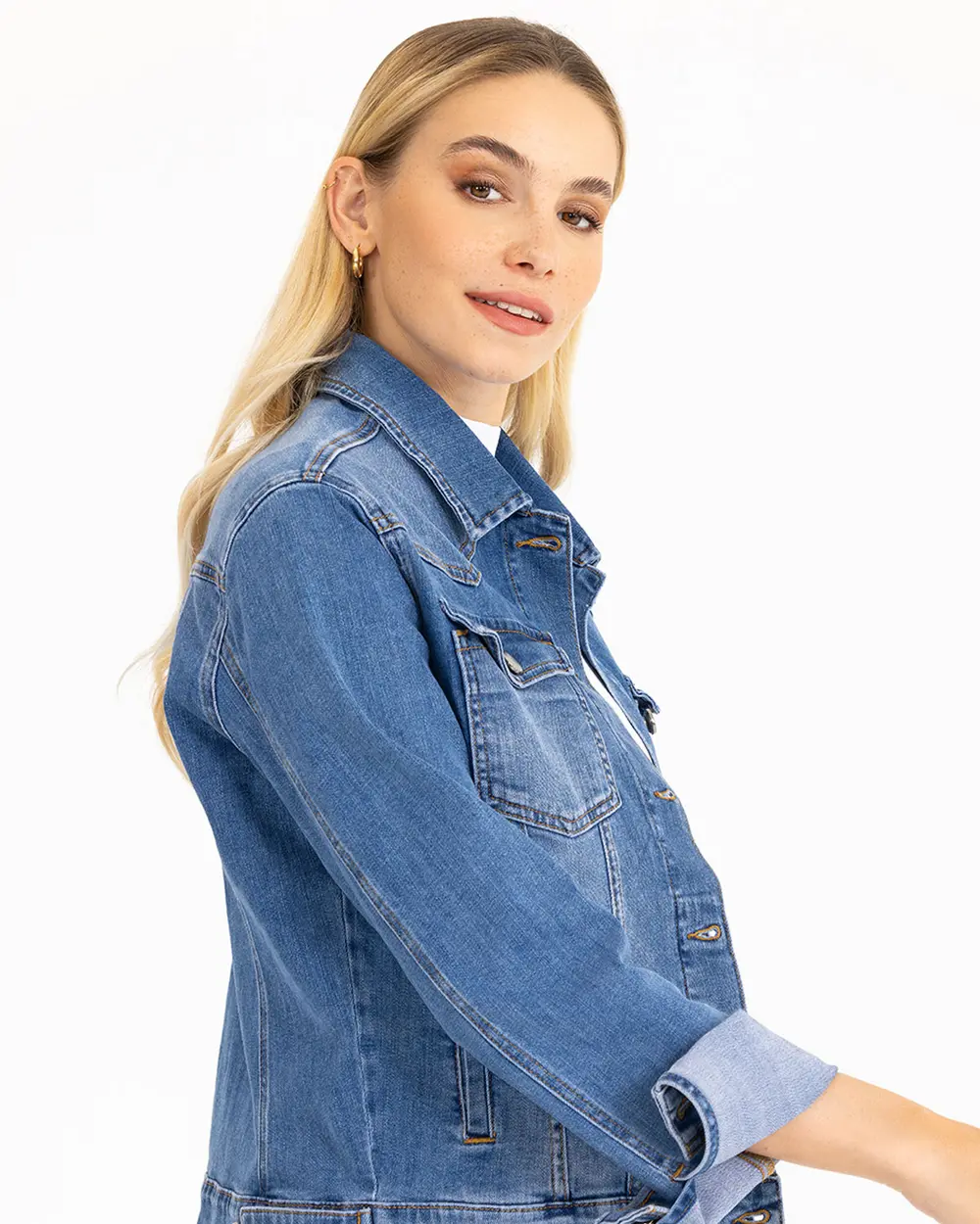 Waist-Length Jean Jacket