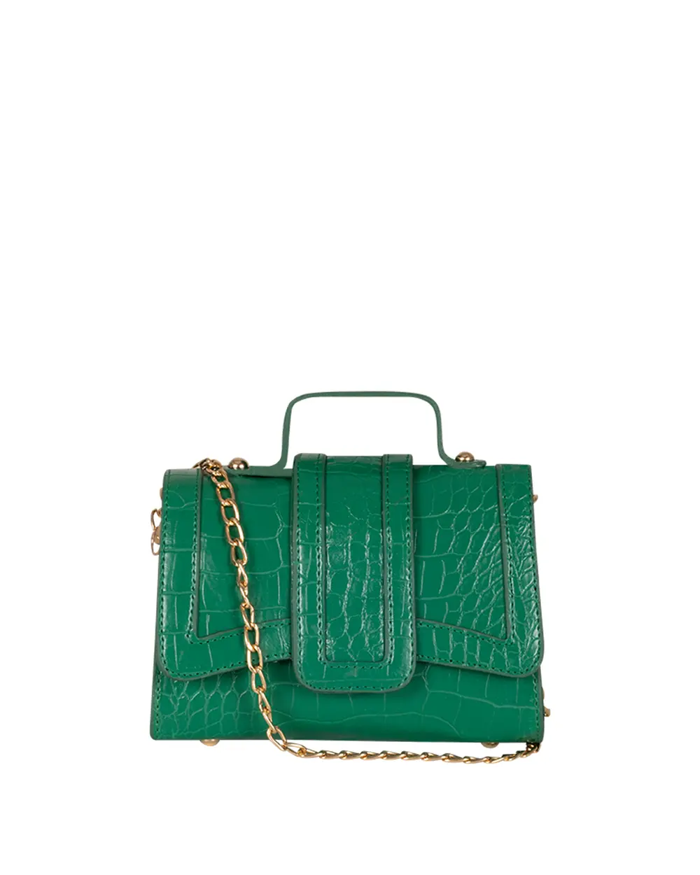 Chain Handle Mini Bag