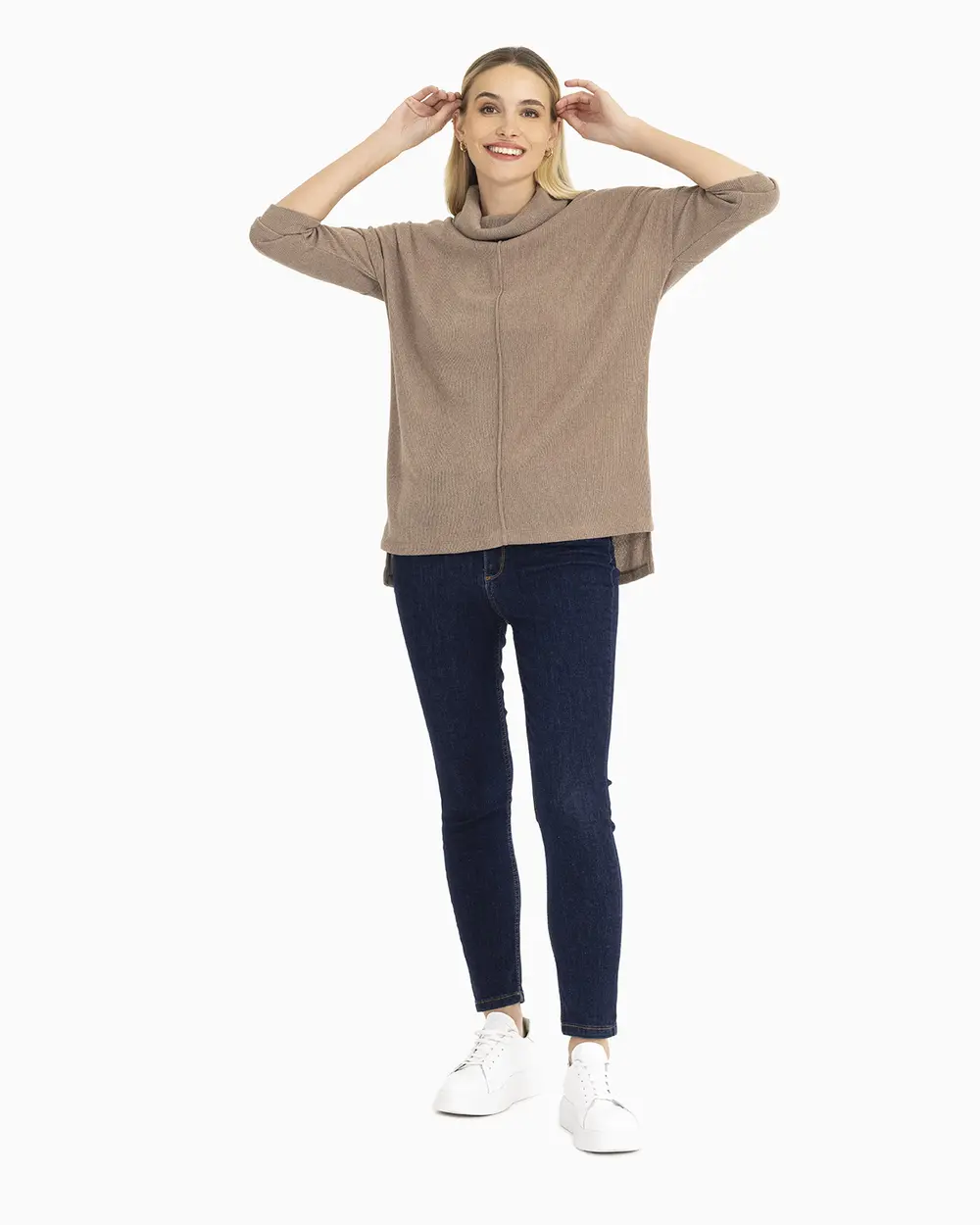 Degaje Yaka Triko Bluz