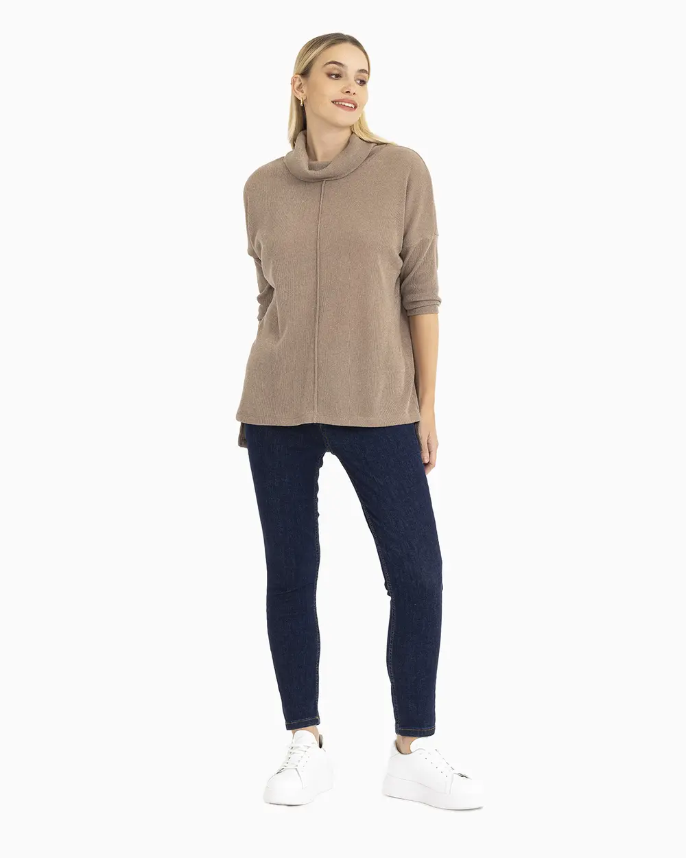 Degaje Yaka Triko Bluz