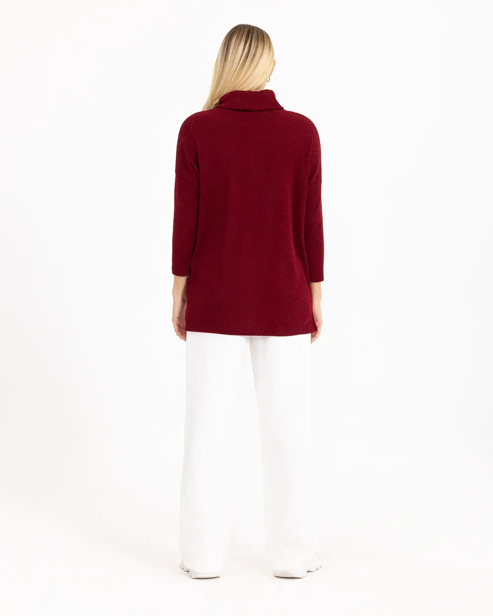 Degaje Yaka Triko Bluz