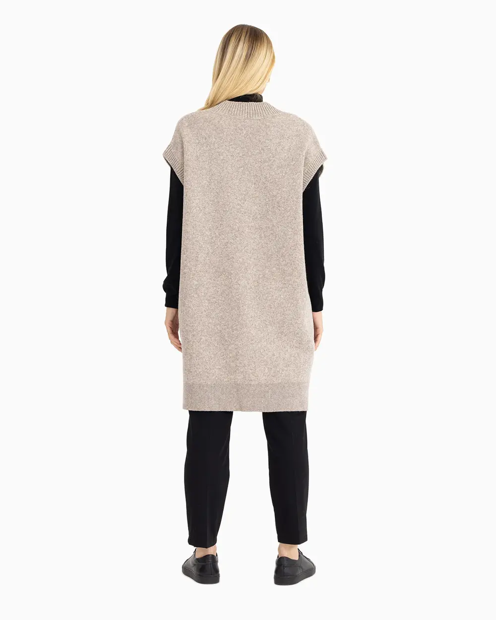 V Neck Loose Cut Knitwear Sweater