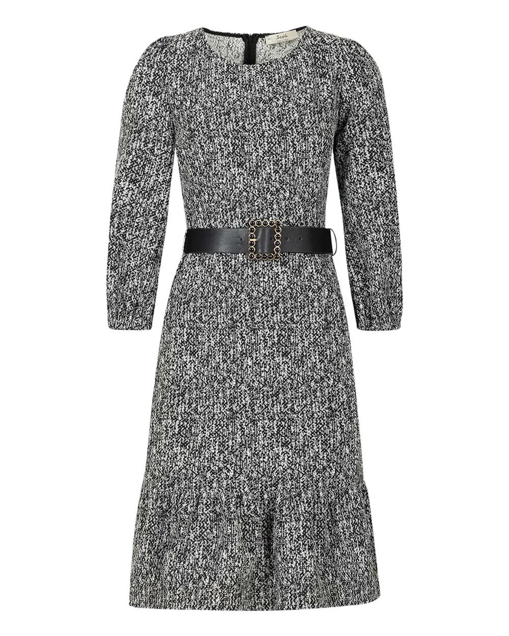 Volanlı Kısa Boy Elbise