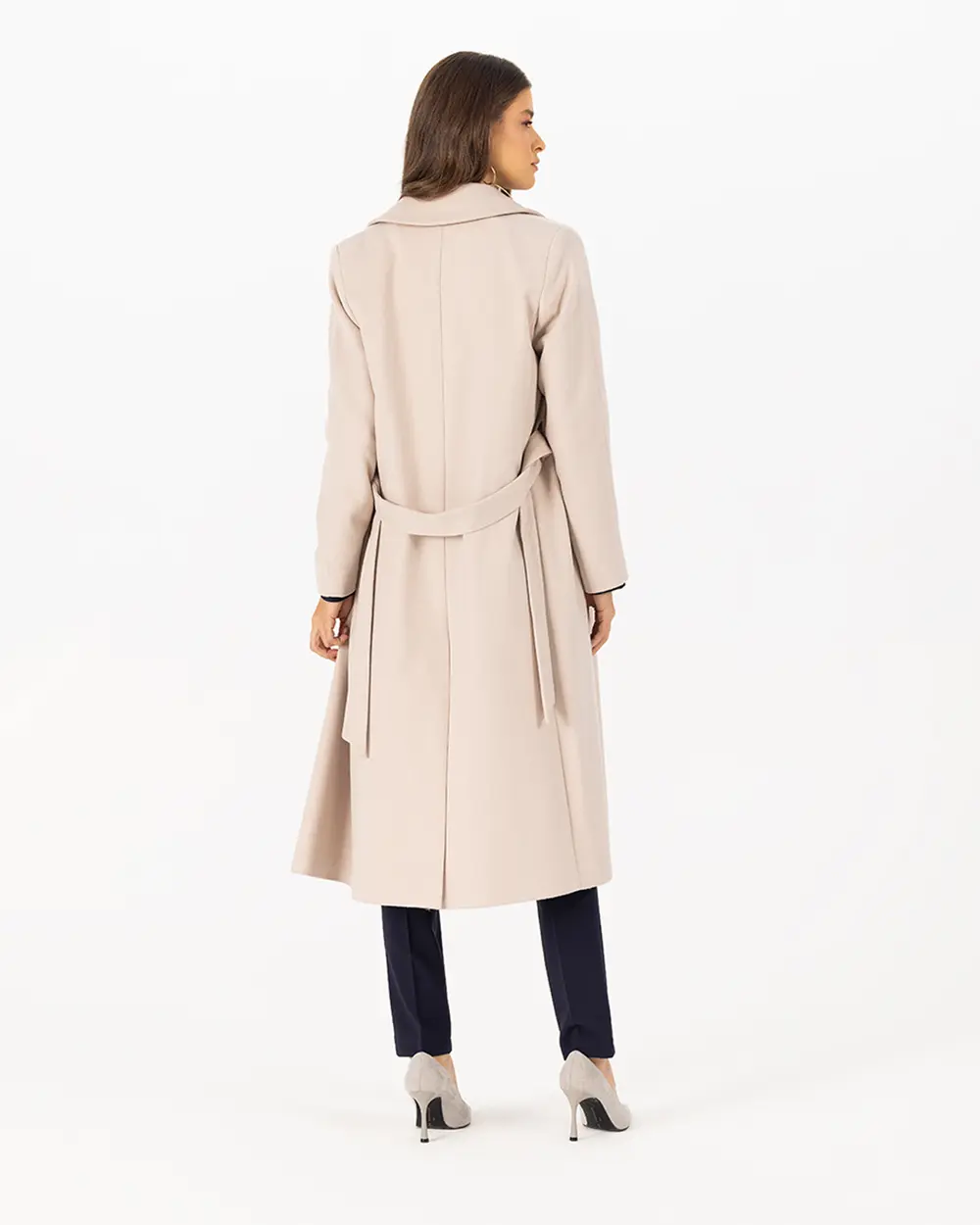 Belted Midi Oversized Coat