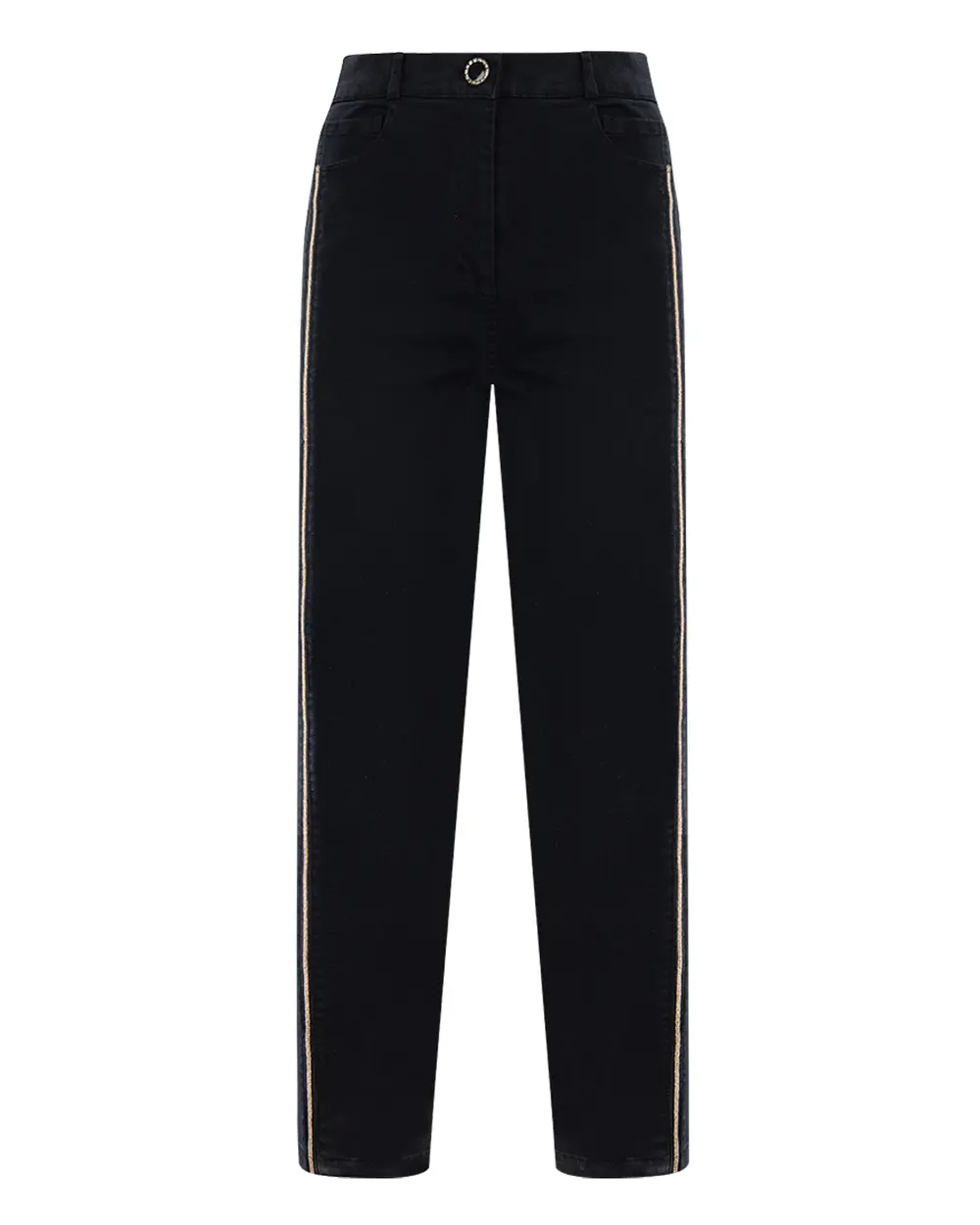 Stone Detailed Slim Fit Trousers