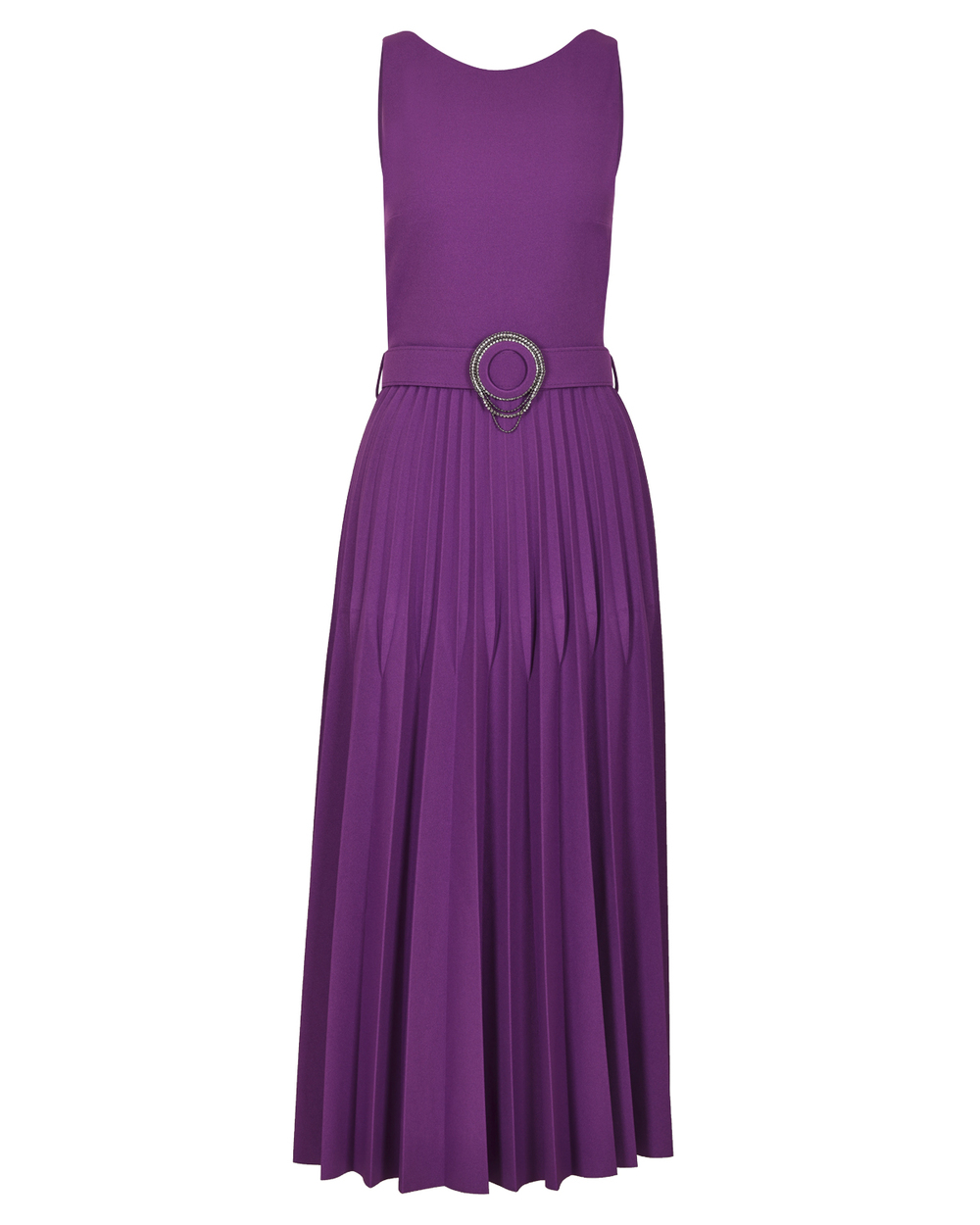 SEÇİL MIDI SIZE PLEATED DRESS