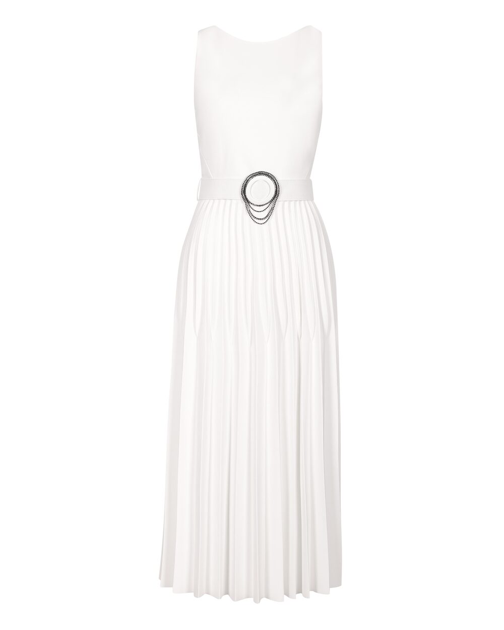 SEÇİL MIDI SIZE PLEATED DRESS