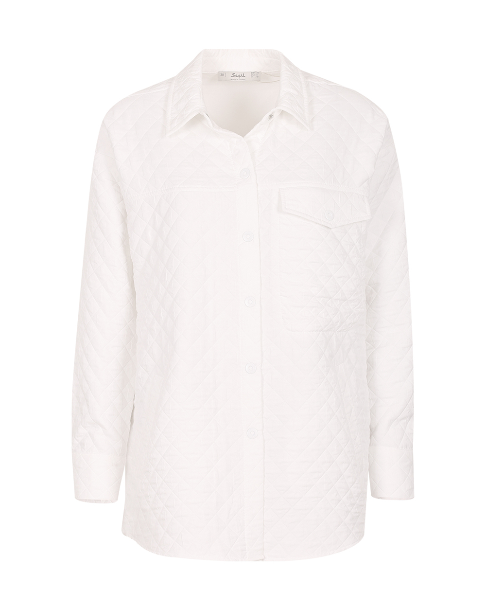 Geniş Kesim Kapitone Ceket