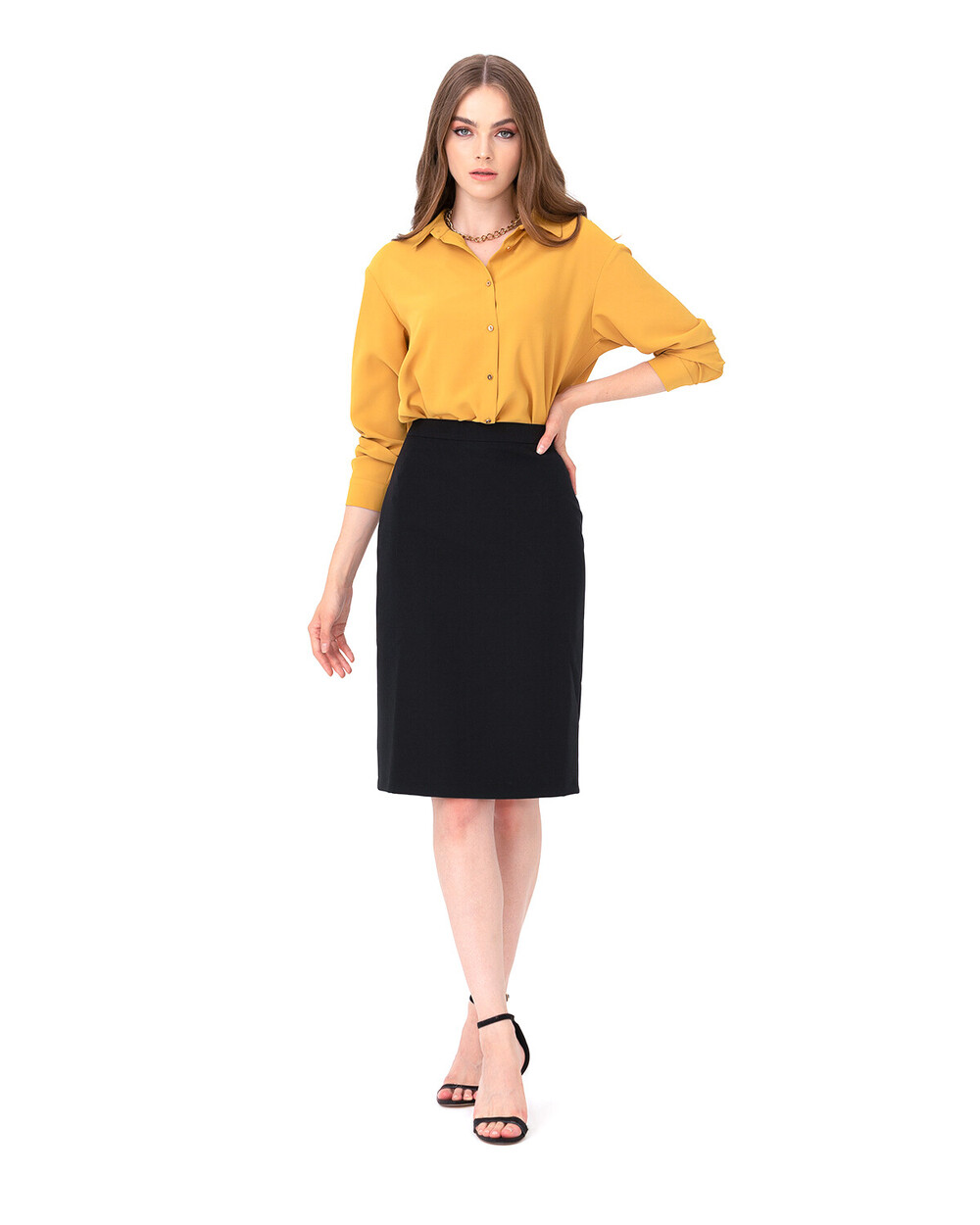 Pencil skirt shop long length