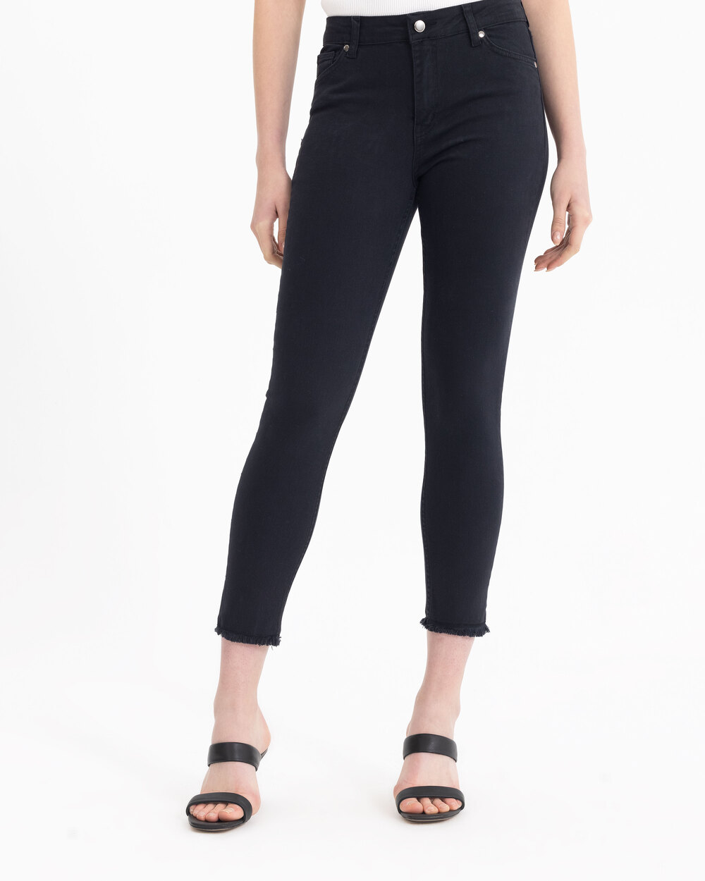 SEÇİL FIT CUT RIPPED TROUSERS