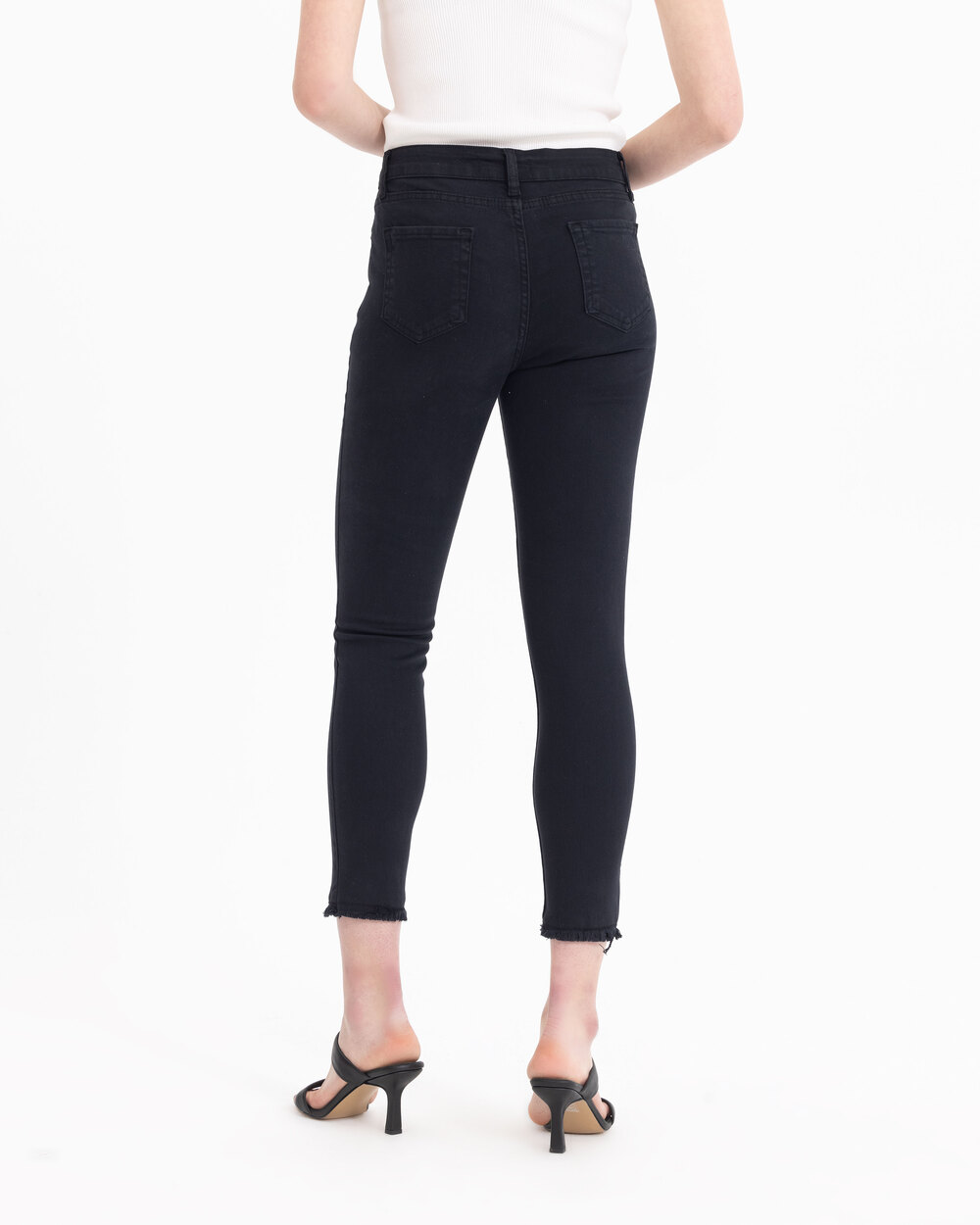 SEÇİL FIT CUT RIPPED TROUSERS