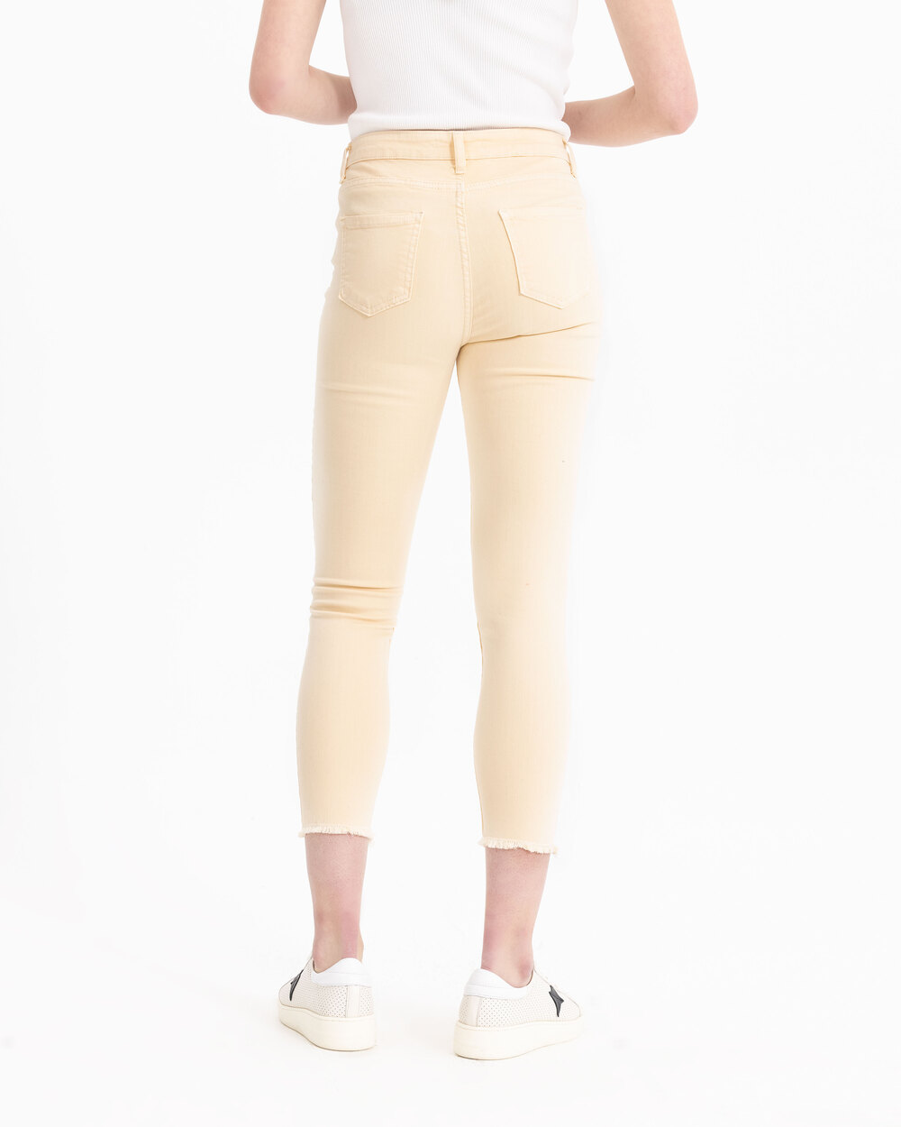 SEÇİL FIT CUT RIPPED TROUSERS